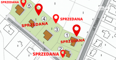 Mapa terenów w strefie Toruń Wschód