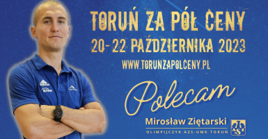 TORUŃ ZA PÓŁCENY