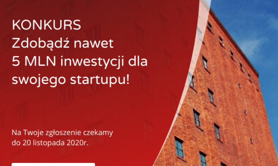Grafika przedstawia zachetę do startu w konkursie 