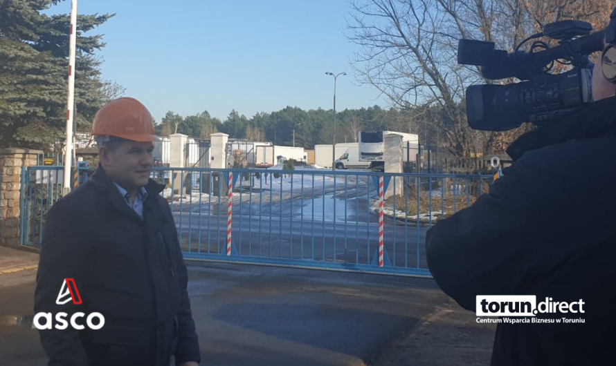 Na zdjęciu Marcin Wolski, dyrektor operacyjny ASCO
