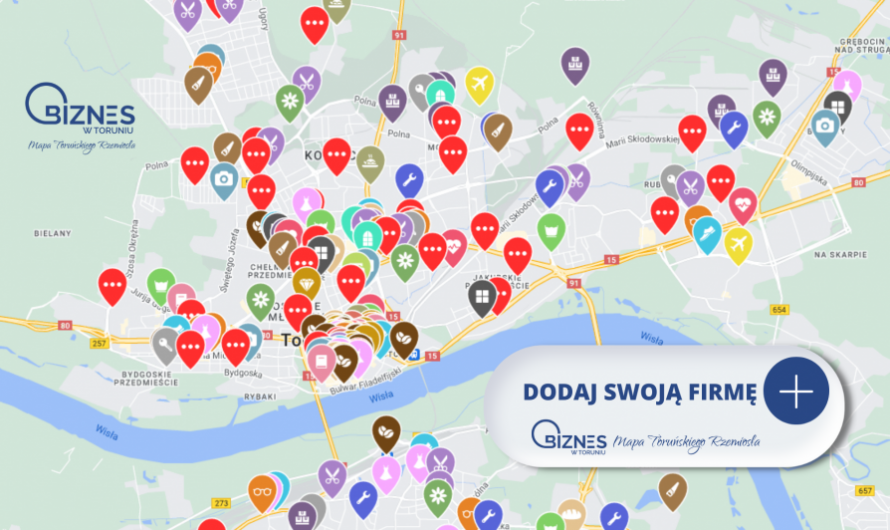 Mapa Toruńskiego Biznesu