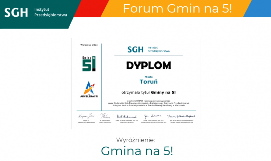 DYPLOM GMINA NA 5