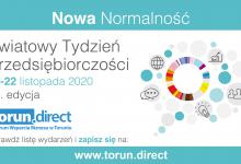 Grafika prezentująca Światowy Tydzień Przedsiębiorczości 