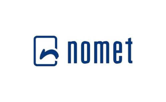 logotyp "Nomet"