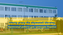 Zatrudnienie dla obywateli Ukrainy