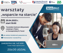 Grafika Warsztaty Wsparcie na Starcie